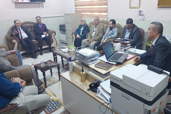 محضر اجتماع لجنة إعداد المجلد السابع من الموسوعة البيئية العراقية